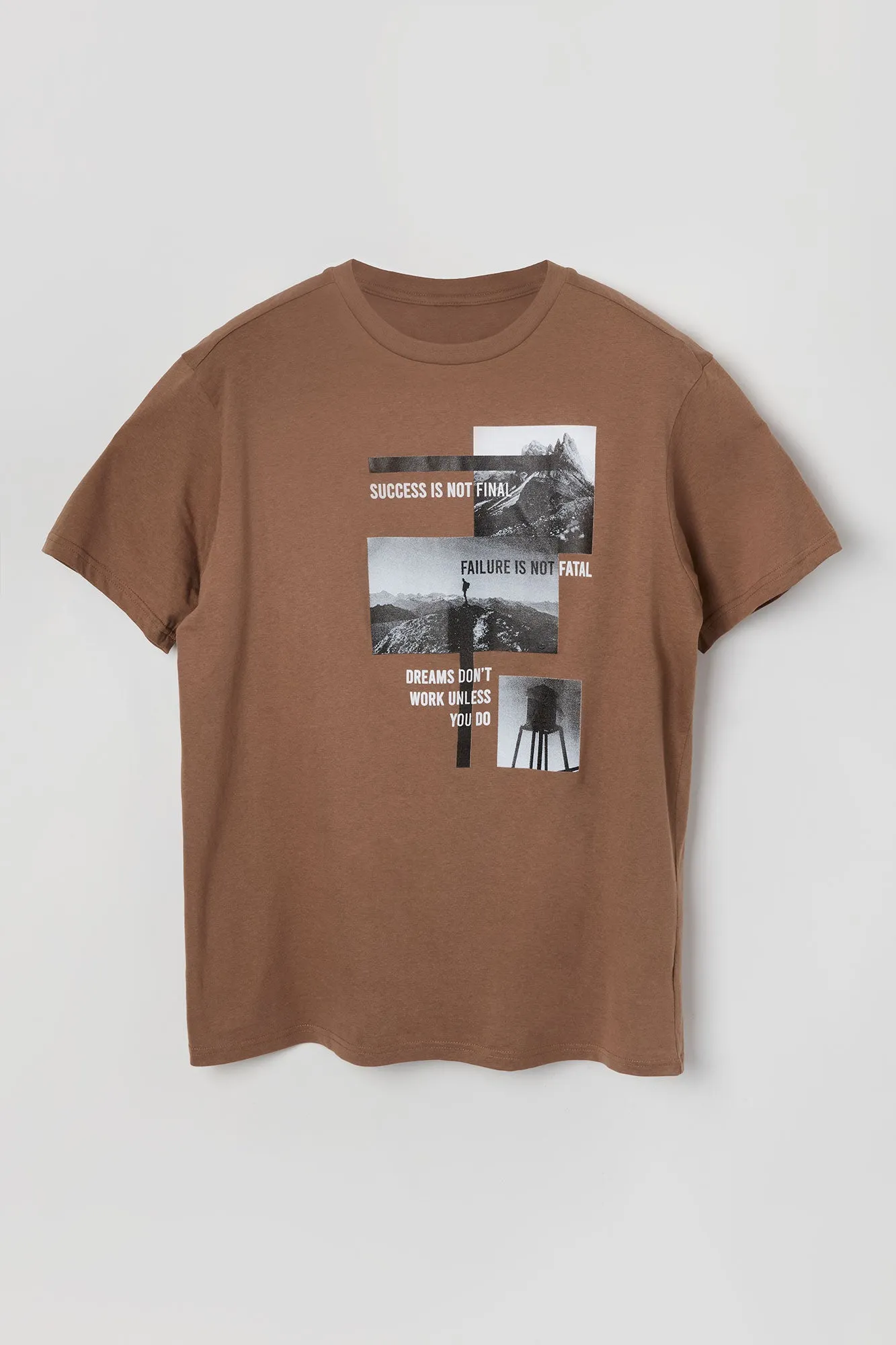 Success Is Not Final Graphic T-Shirt sold by Charlotte Russe product image thumbnail 4