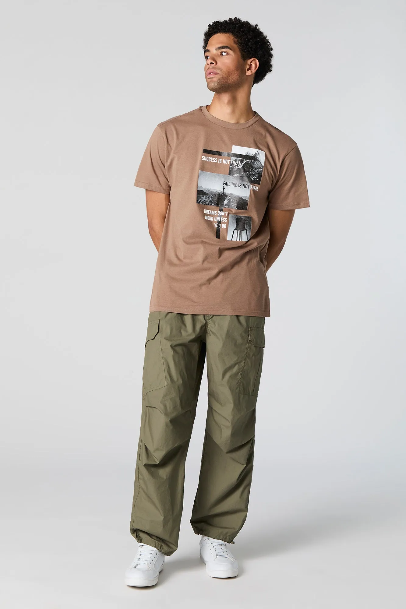 Success Is Not Final Graphic T-Shirt sold by Charlotte Russe product image thumbnail 2