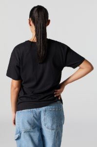 Soho Graphic Boyfriend T-Shirt sold by Charlotte Russe