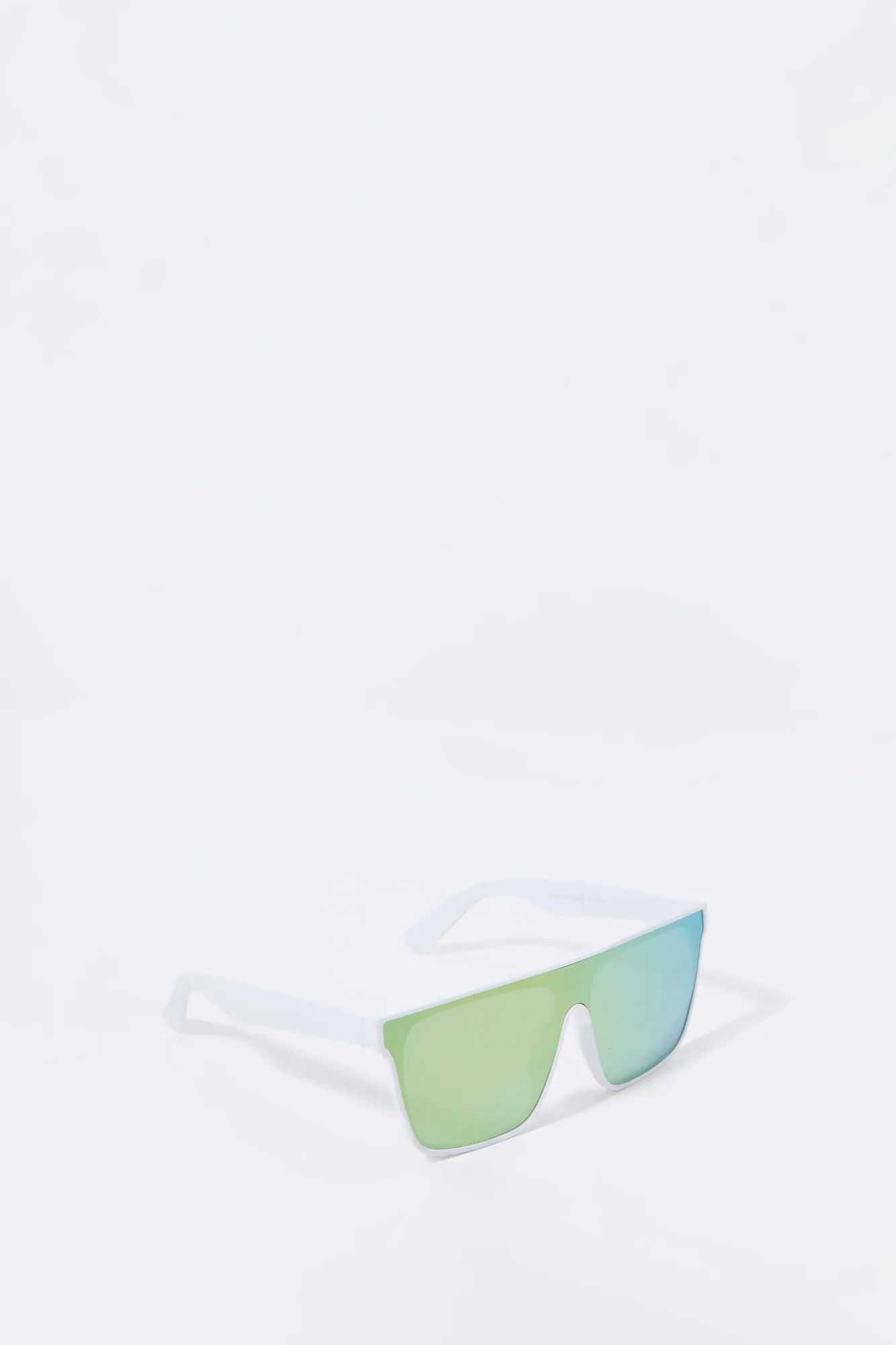 Square Shield Tinted Sunglasses sold by Charlotte Russe product image thumbnail 5