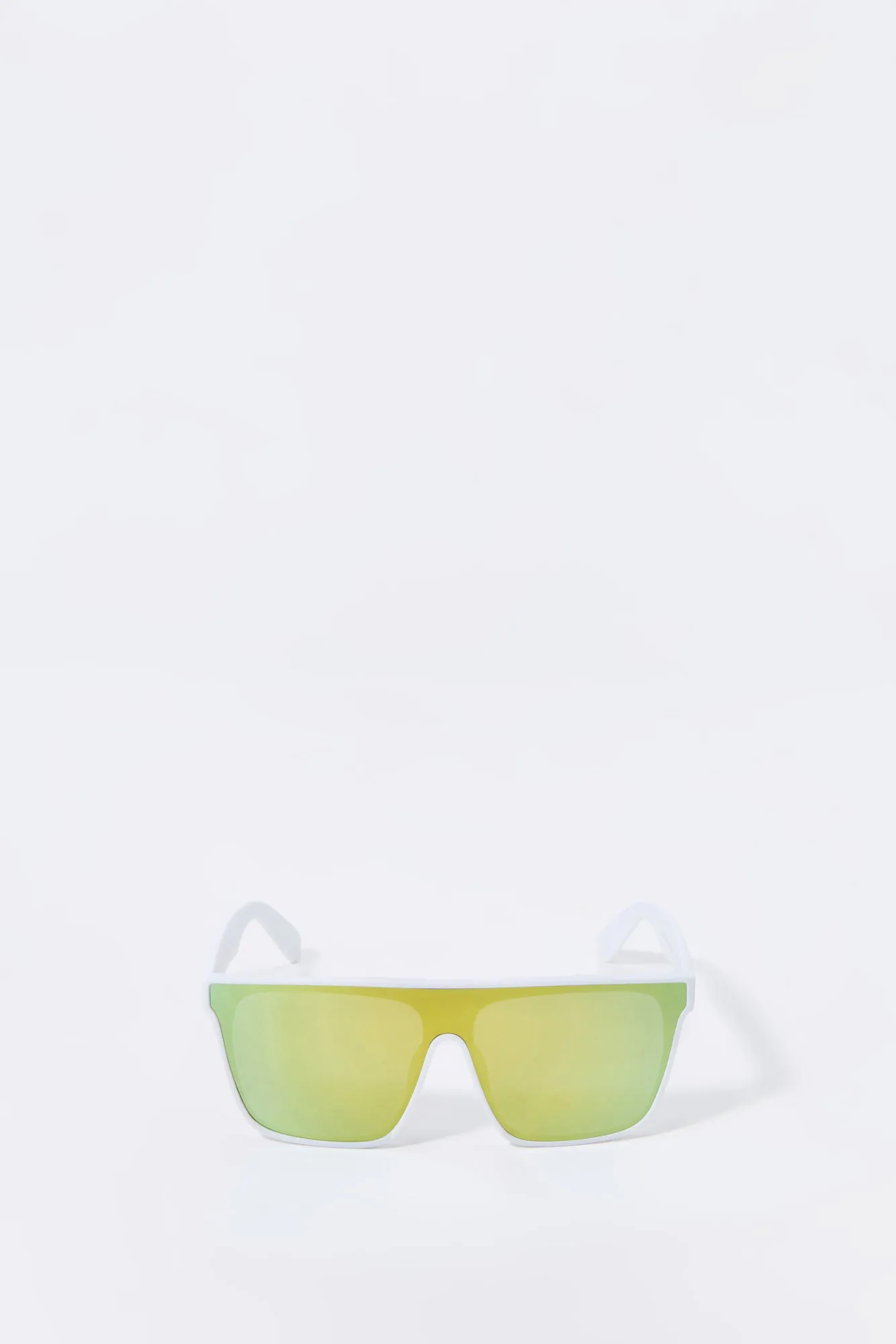 Square Shield Tinted Sunglasses sold by Charlotte Russe product image thumbnail 4