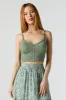 Lace Corset Crop Top sold by Charlotte Russe