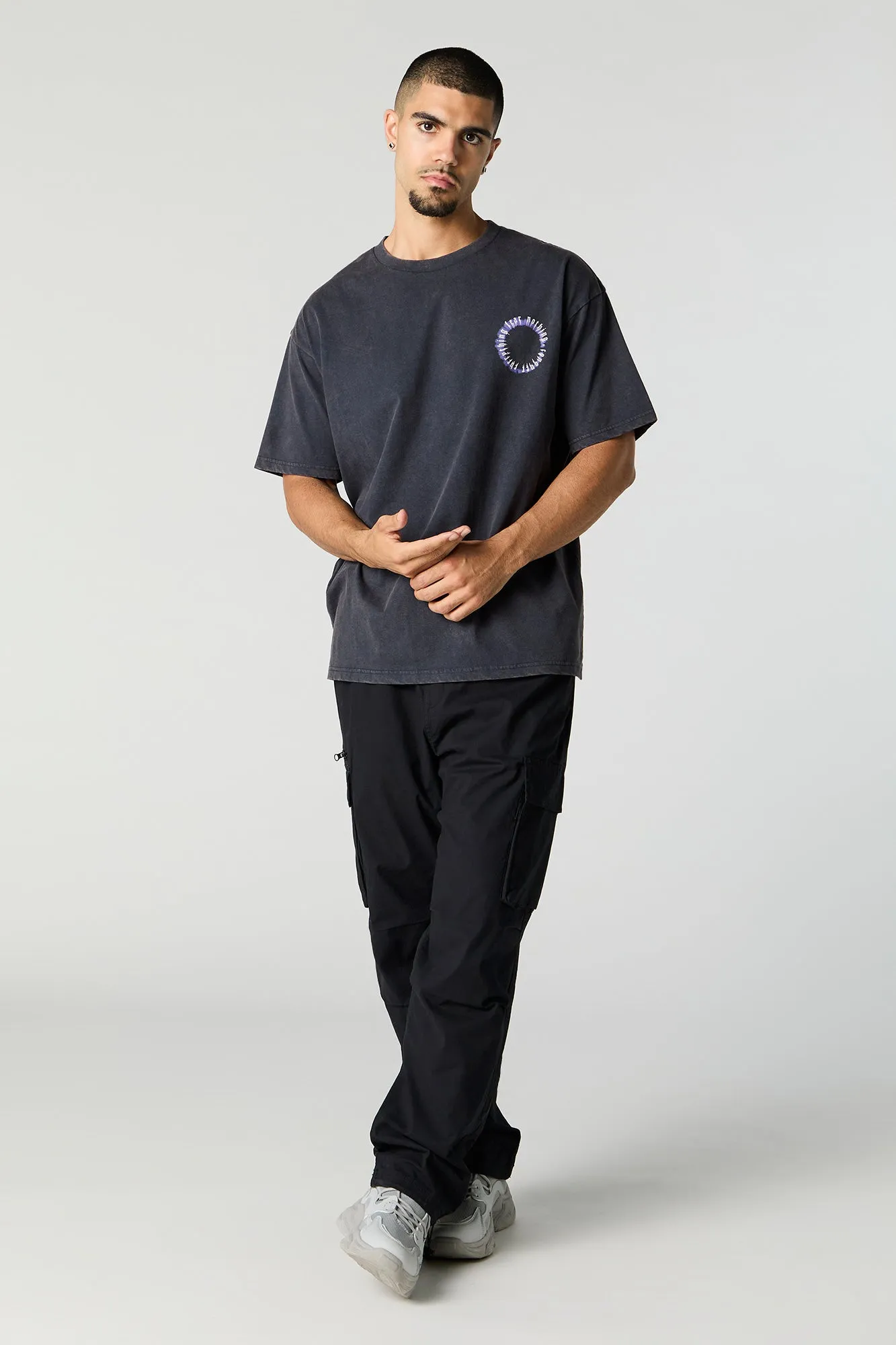 Fear Nothing Graphic T-Shirt sold by Charlotte Russe product image thumbnail 3