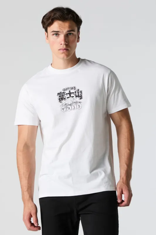 Fuji Graphic T-Shirt sold by Charlotte Russe
