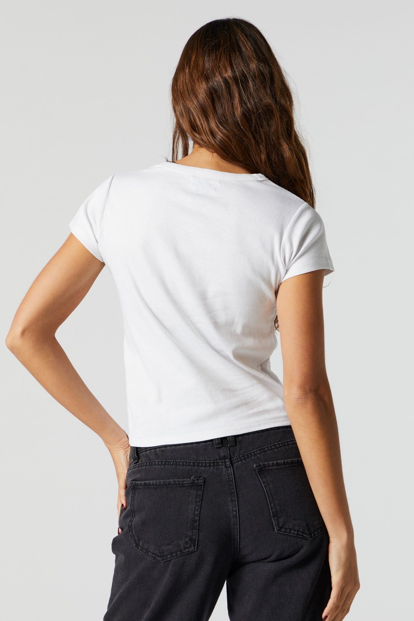 Nashville Music City Graphic T-Shirt sold by Charlotte Russe product image thumbnail 4