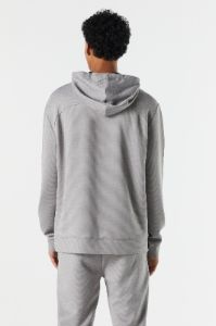 Soft Tech Fleece Zip Pocket Hoodie sold by Charlotte Russe