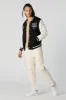 Self Made Legend Faux Suede Varsity Jacket sold by Charlotte Russe