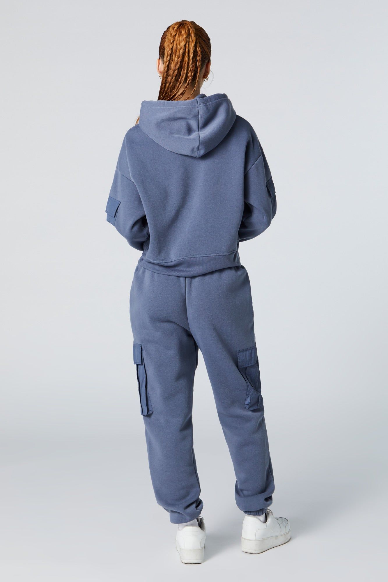 Fleece Cargo Jogger sold by Charlotte Russe product image thumbnail 3