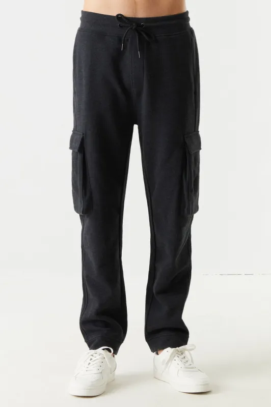 Self-Tie Drawstring Cargo Jogger sold by Charlotte Russe