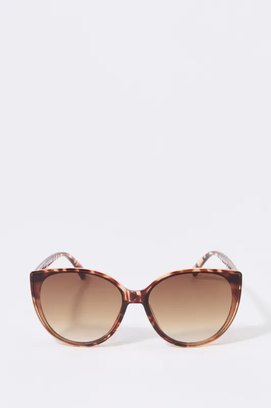 Tortoiseshell Cat Eye Sunglasses sold by Charlotte Russe