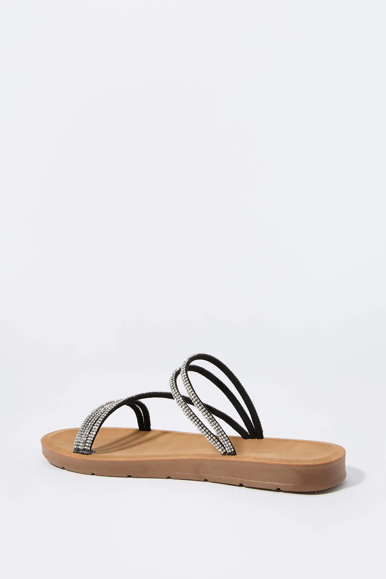 Rhinestone Strappy Sandal sold by Charlotte Russe product image thumbnail 4