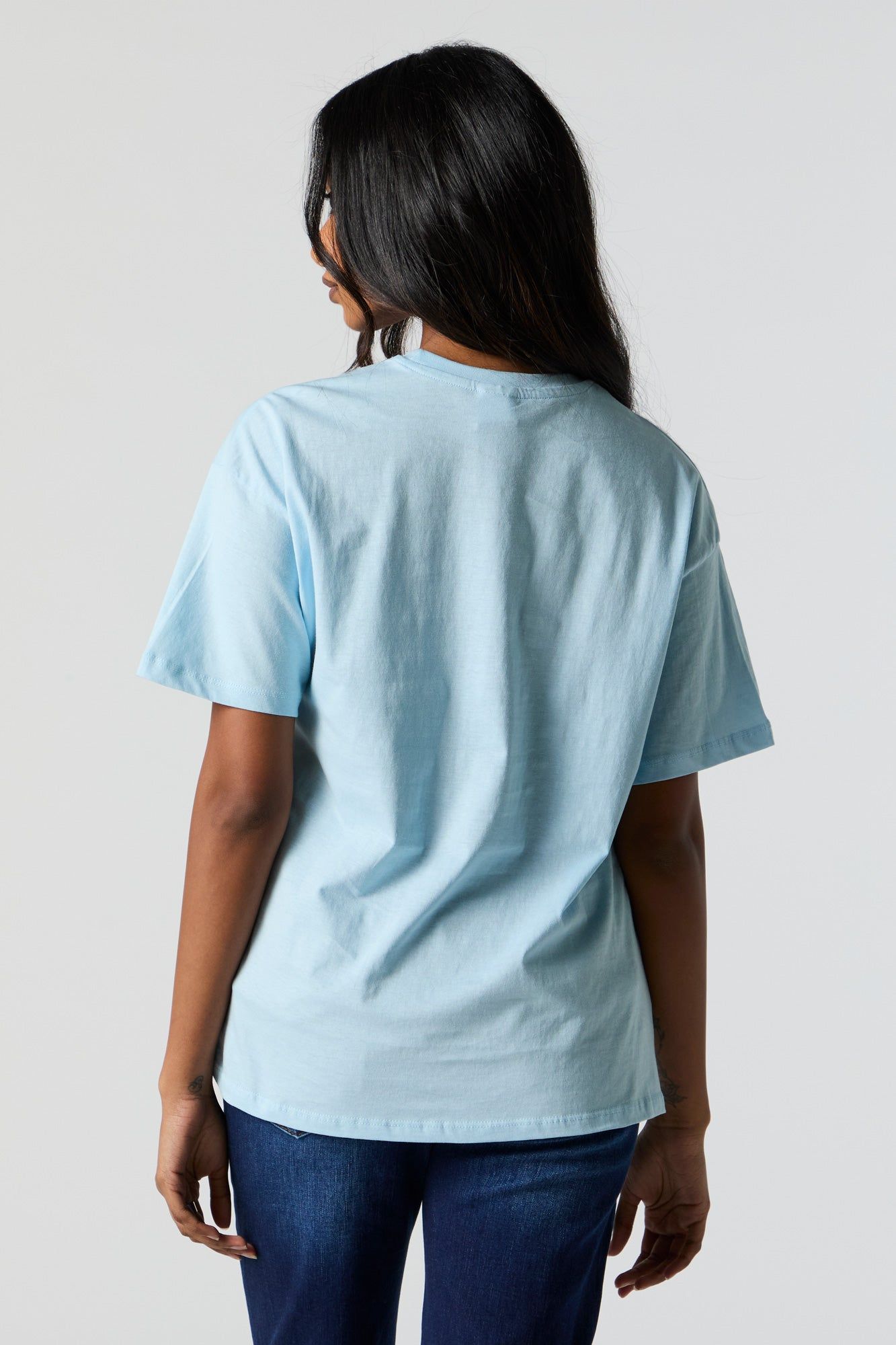 Good Energy Graphic Boyfriend T-Shirt sold by Charlotte Russe product image thumbnail 4