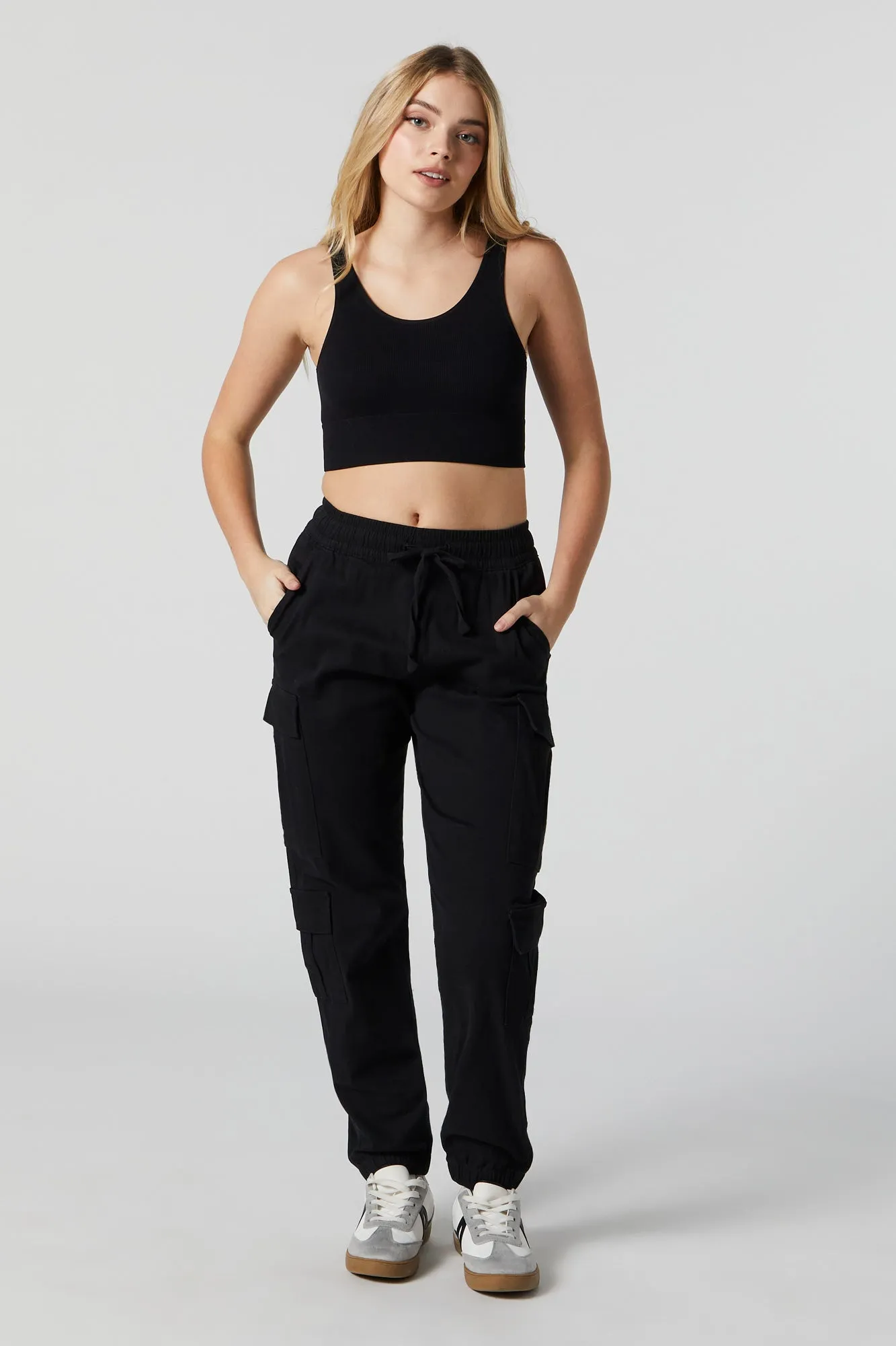 Multi Cargo Jogger sold by Charlotte Russe product image thumbnail 4