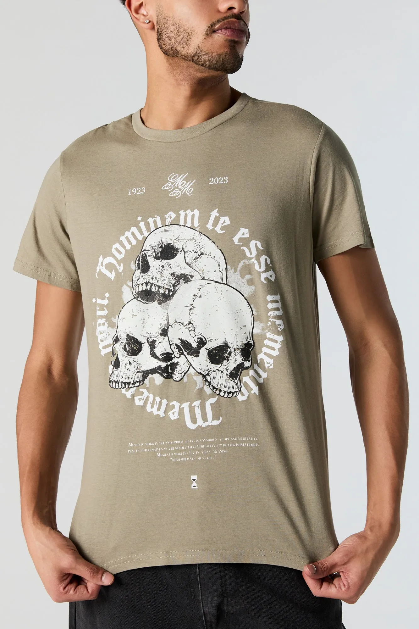Skull Graphic T-Shirt sold by Charlotte Russe