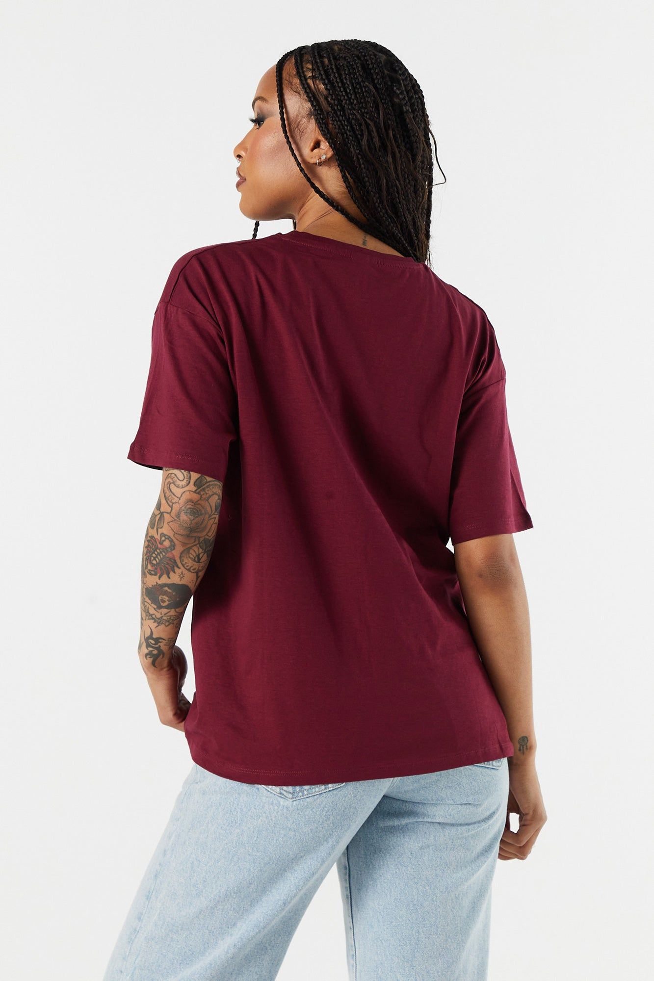 Piglet Graphic Boyfriend T-Shirt sold by Charlotte Russe product image thumbnail 2