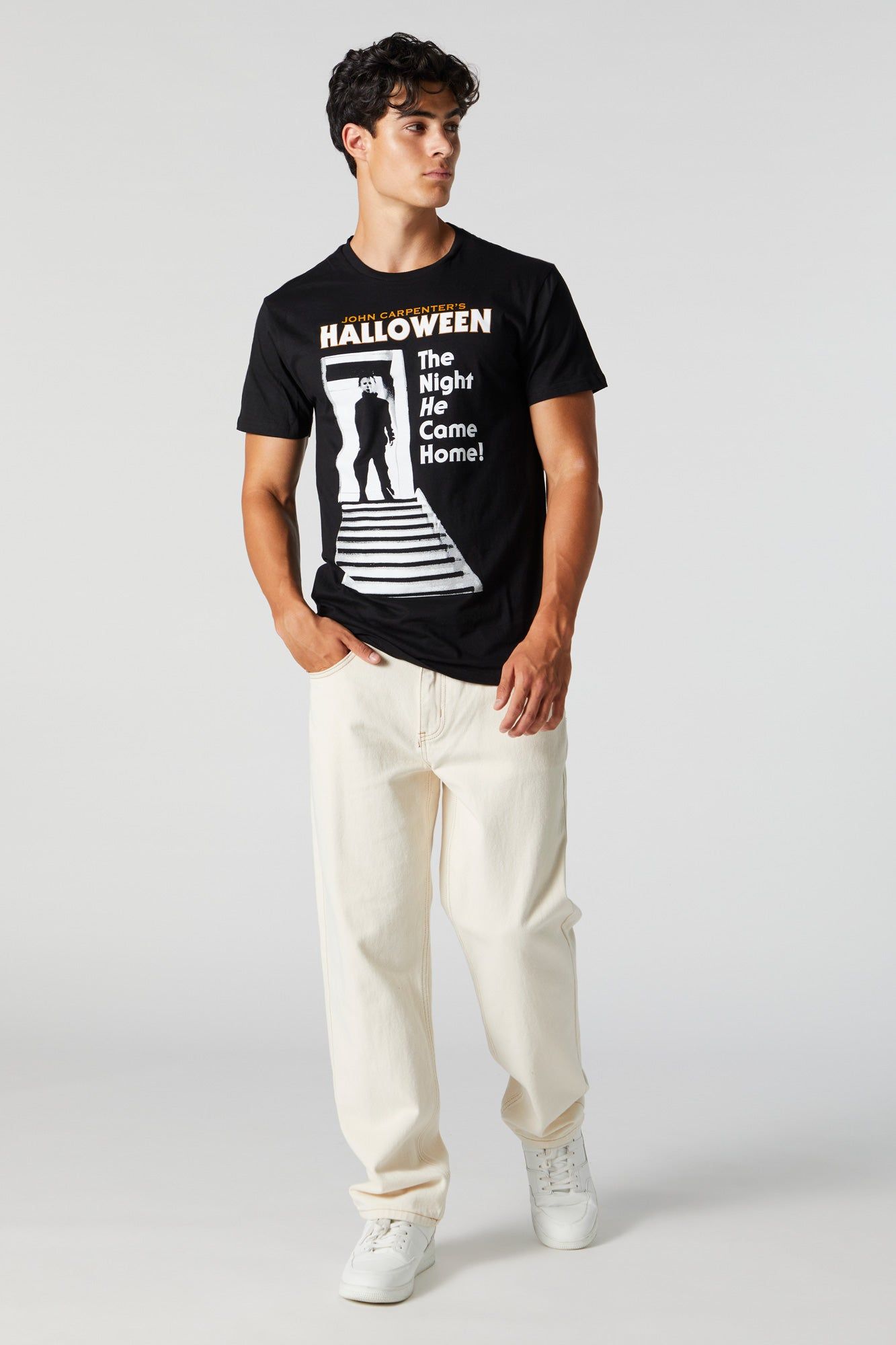 John Carpenter's Halloween Graphic T-Shirt sold by Charlotte Russe product image thumbnail 4