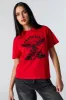 Fearless Graphic Boyfriend T-Shirt sold by Charlotte Russe