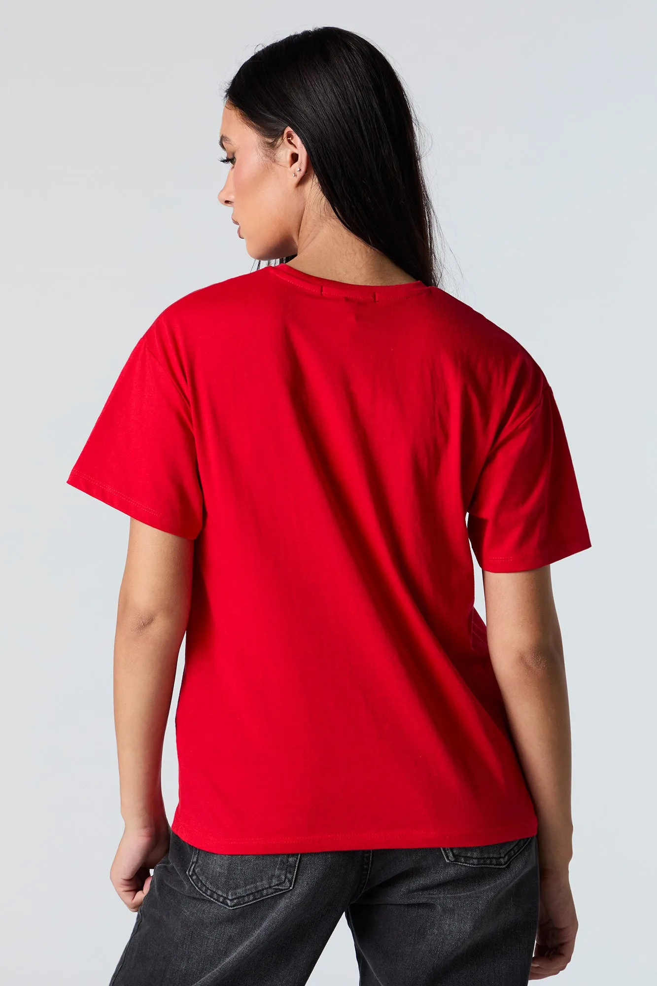 Fearless Graphic Boyfriend T-Shirt sold by Charlotte Russe product image thumbnail 3