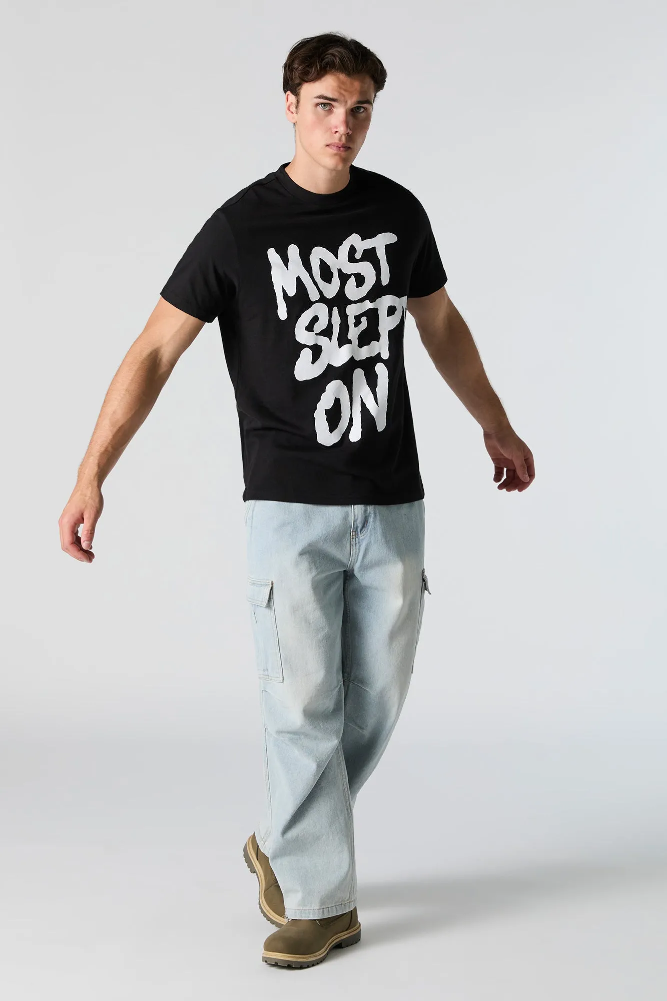 Most Slept On Graphic T-Shirt sold by Charlotte Russe product image thumbnail 3