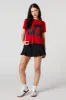 10 Graphic Mesh Cropped T-Shirt sold by Charlotte Russe