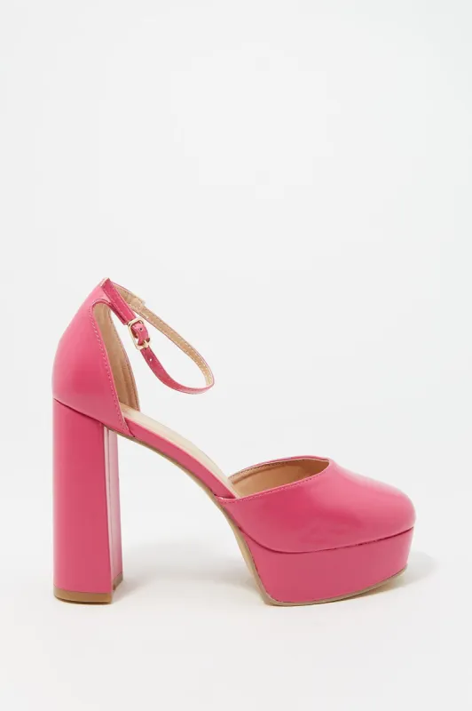 Closed Toe Platform High Heel sold by Charlotte Russe