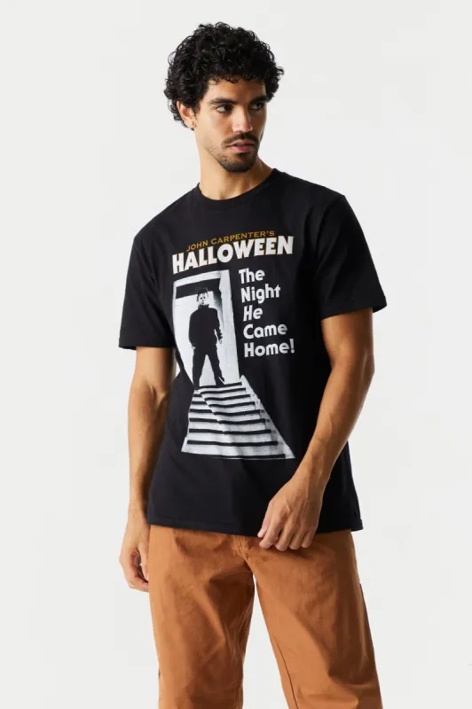 Halloween Michael Myers Graphic T-Shirt sold by Charlotte Russe