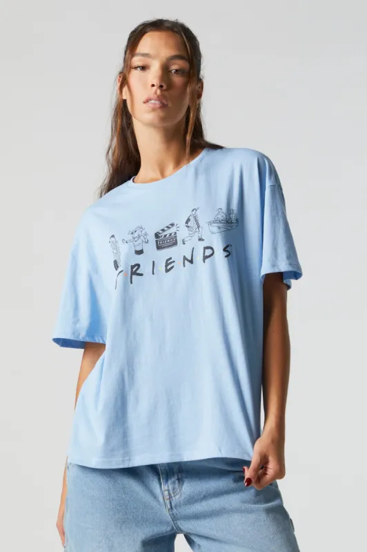 Friends Graphic Boyfriend T-Shirt sold by Charlotte Russe