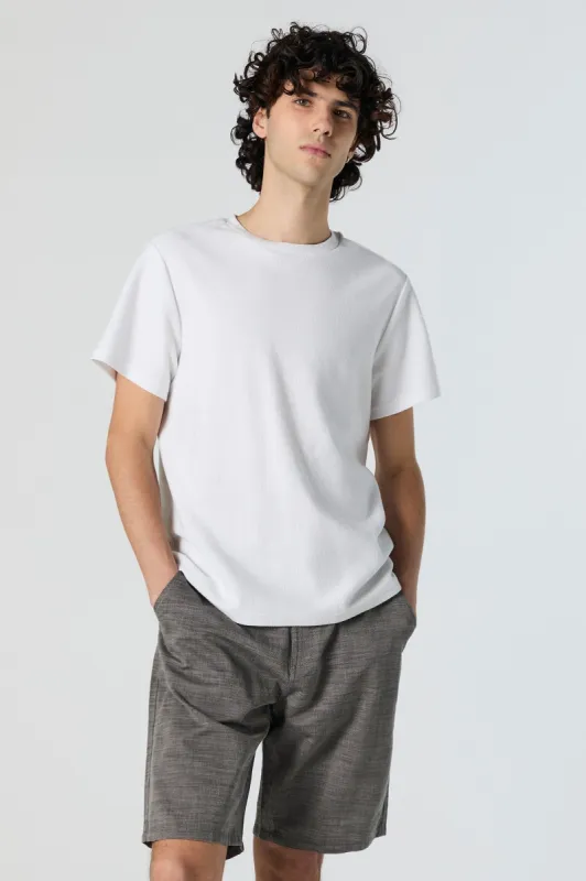 Space Dye Chino Short sold by Charlotte Russe