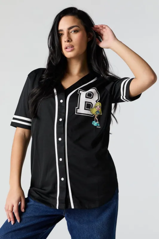 Bratz Graphic Mesh Baseball Jersey sold by Charlotte Russe