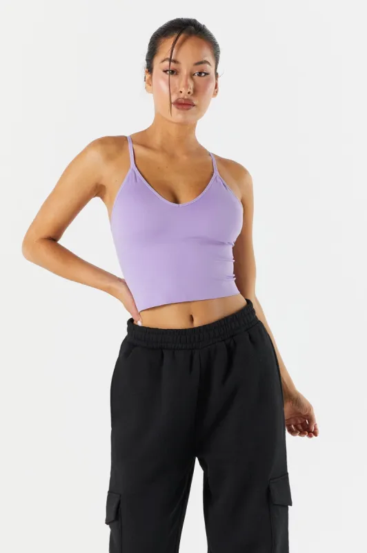 Seamless Padded Tank sold by Charlotte Russe