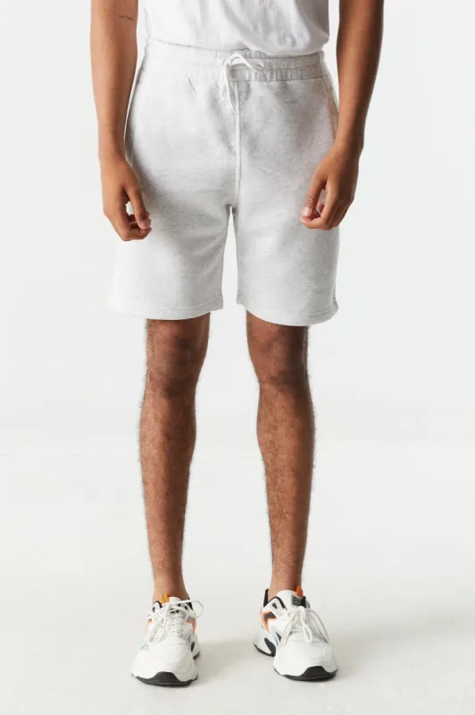 Everyday Basic Oatmeal Fleece Short sold by Charlotte Russe