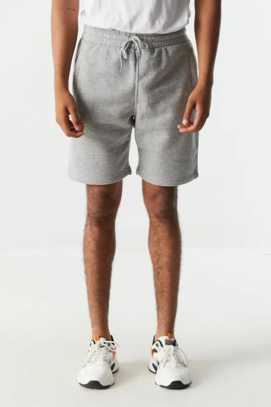 Everyday Basic Grey Fleece Short sold by Charlotte Russe