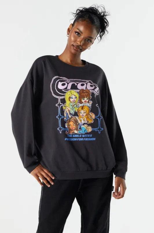 Bratz Graphic Fleece Sweatshirt sold by Charlotte Russe