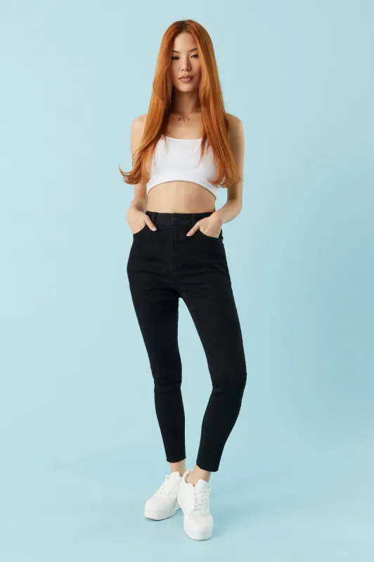 Refuge Miami Crop Skinny Jean sold by Charlotte Russe