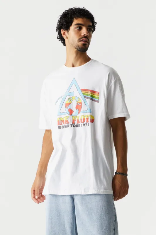 Pink Floyd World Tour 1973 Graphic T-Shirt sold by Charlotte Russe