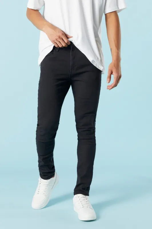 Black Wash Denim Skinniest Jean sold by Charlotte Russe