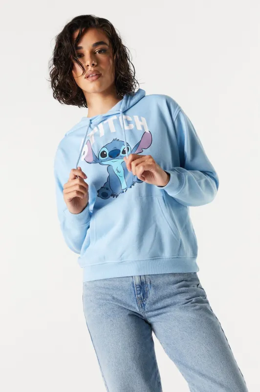 Fleece Stitch Graphic Hoodie sold by Charlotte Russe