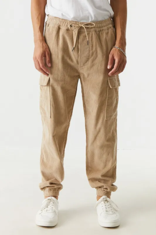 Corduroy Cargo Jogger sold by Charlotte Russe