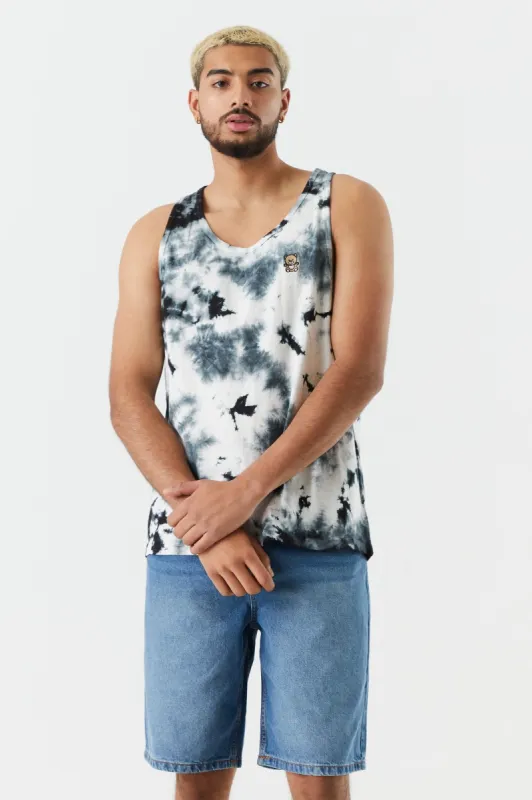 Tie Dye Teddy Embroidered Tank sold by Charlotte Russe