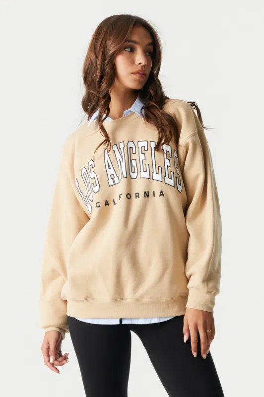 Los Angeles Graphic Sweatshirt sold by Charlotte Russe