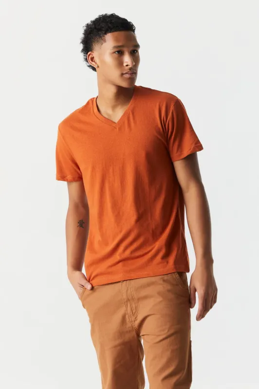 Everyday V-Neck T-Shirt sold by Charlotte Russe