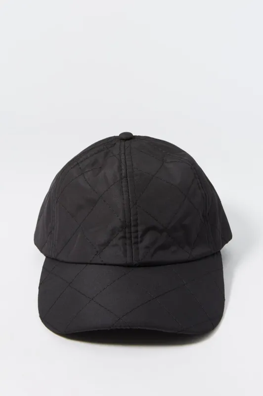 Quilted Dad Cap sold by Charlotte Russe