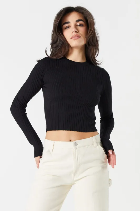 Long Sleeve Skimmer Sweater sold by Charlotte Russe