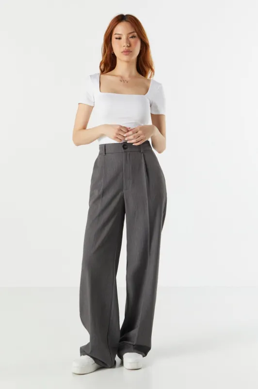Solid Wide Leg Dress Pant sold by Charlotte Russe