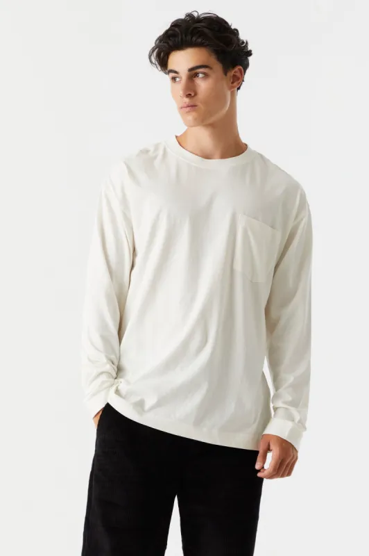 Boxy Jersey Long Sleeve sold by Charlotte Russe