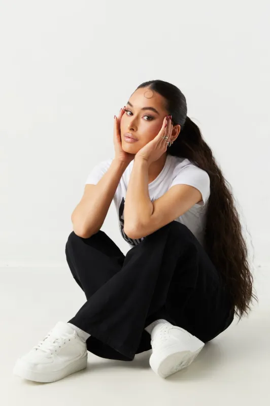 Original Lace-Up Platform Sneaker sold by Charlotte Russe