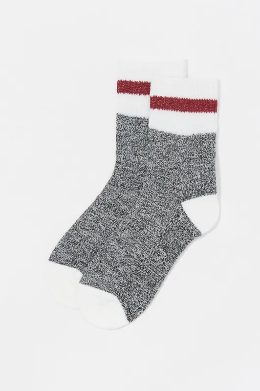 Terry Cushion Quarter Length Socks (2 Pack) sold by Charlotte Russe