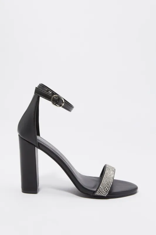 Rhinestone Band High Heel sold by Charlotte Russe