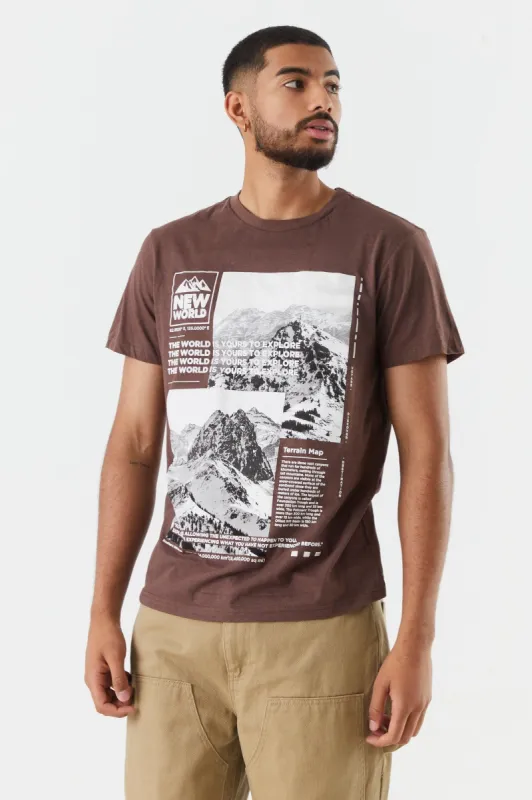 Yours to Explore Graphic T-Shirt sold by Charlotte Russe