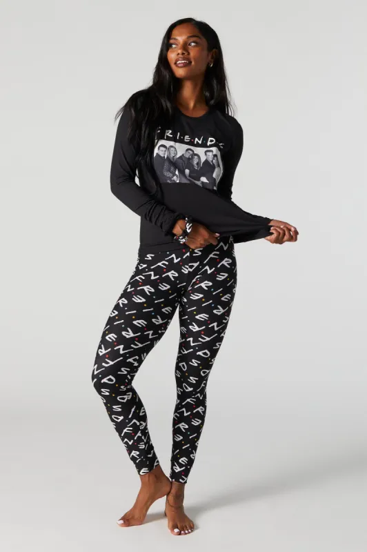 Friends Super Soft 2 Piece Pajama Set sold by Charlotte Russe